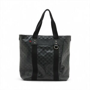 Gucci Guccissima Leather Tote Bag Black